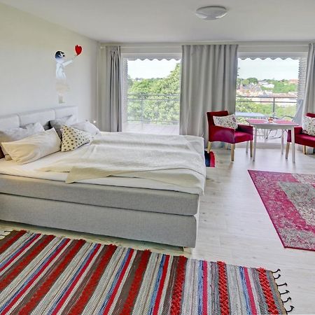 Fewo1846 - Flensview - Komfortables Studioapartment Mit Balkon Und Hafenblick Flensburg Ngoại thất bức ảnh
