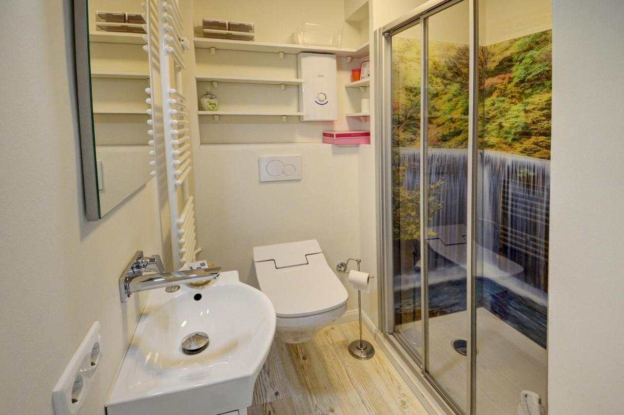 Fewo1846 - Flensview - Komfortables Studioapartment Mit Balkon Und Hafenblick Flensburg Ngoại thất bức ảnh
